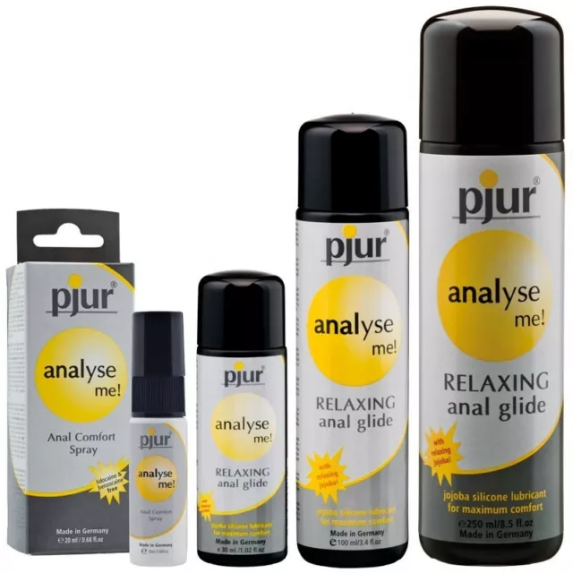 Anal Lubricant Lube Spray Relaxing Glide Analyse Me Pjur 20/30/100/250ml