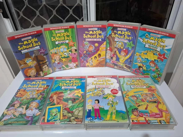 THE MAGIC SCHOOL Bus VHS - Set of 9 VHS tapes $40.00 - PicClick AU