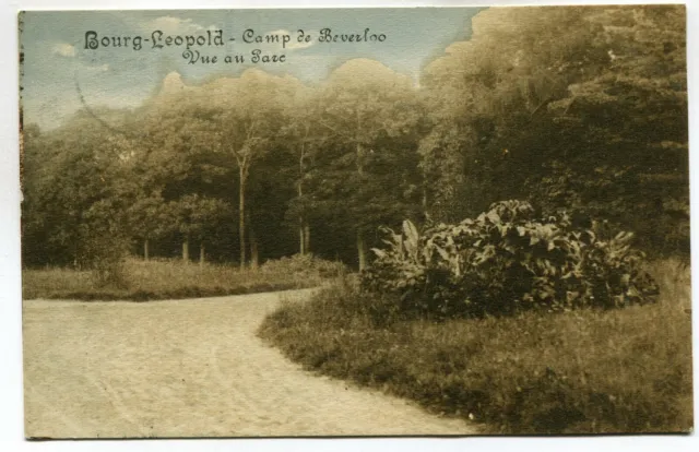CPA - Carte Postale - Belgique - Bourg Léopold - Camp de Béverloo - Vue au parc