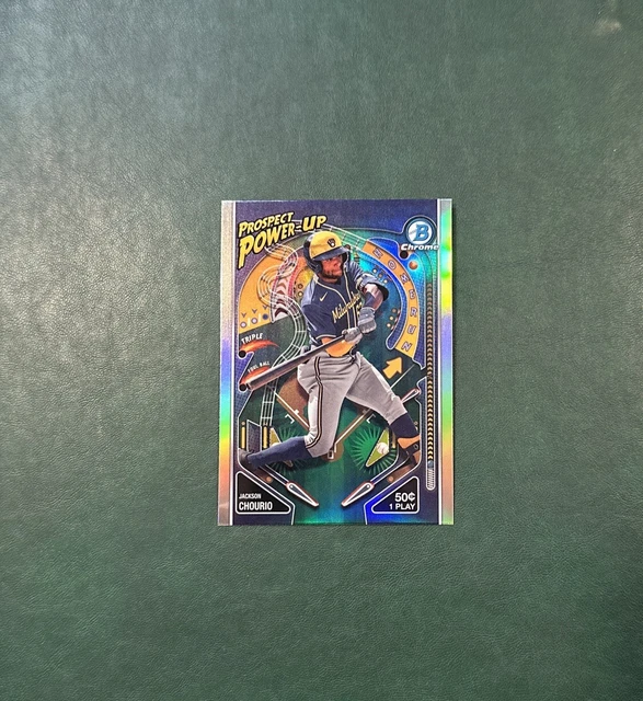 2024 BOWMAN CHROME Prospect « PowerUp » Jackson Chourio Milwaukee