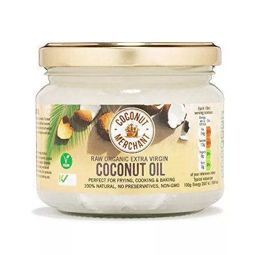 Coconut Merchant Organic Raw Extra Virgin Coconut Oil 300 ml