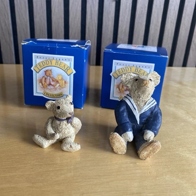 COLOUR BOX PETER Fagan’s Teddy Bears Bo & Jack Complete With Boxes £5. ...