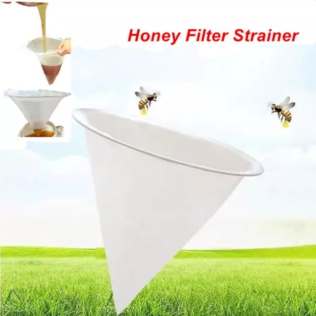 Honey Filter Mesh Nylon Cone-shape Beekeeping Strainer Fiber Bee Net  Purifier White Beekeeping Tools Honey Purifier Equipment - AliExpress