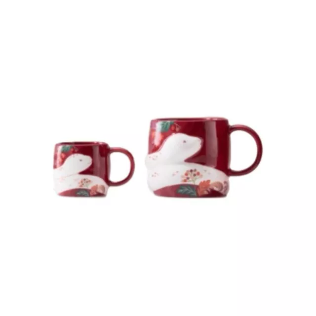 STARBUCKS 2025 CHINA Year of Snake 12oz and 3oz Mug Set 75.98