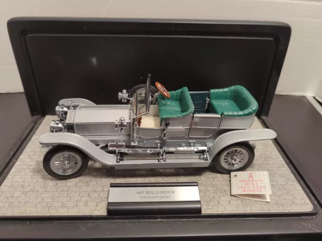 Franklin Mint Precision Models 1907 Rolls-Royce The Silver Ghost w/Display Case