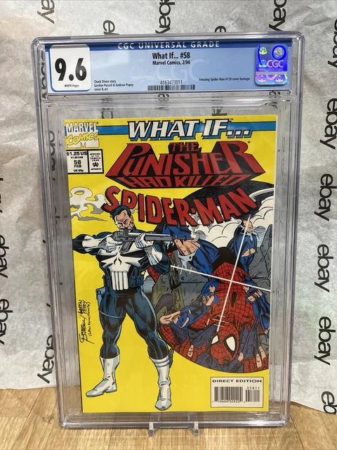 What If 58 CGC 9.6 Amazing Spiderman 129 Cover Homage Chuck Dixon Story 1994 WP