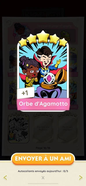 Carte Monopoly Petite Joie 5 Étoiles - Extension Jeu De Société - Neuf