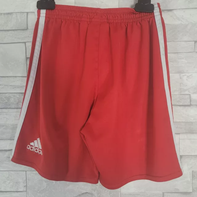 Adidas Liverpool FC LFC Football Shorts Red Age 5-6