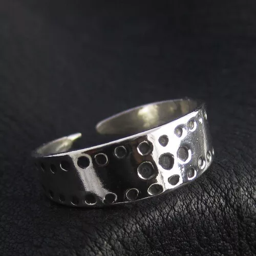 925 Silver Finger Ring from Medieval Norway. Viking Jewelry. Reenactment.