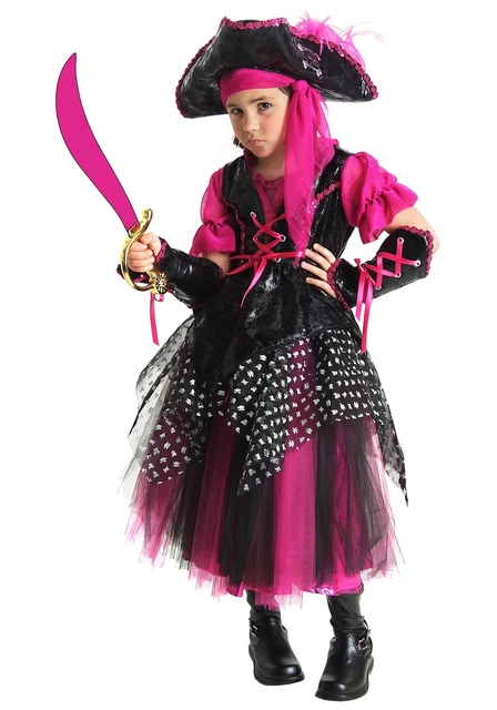 Princess Paradise Caribbean Pirate Child Dress Size X-Small