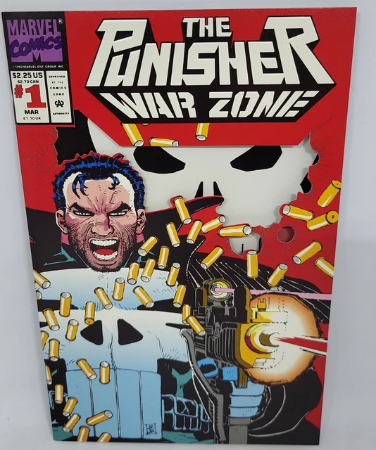 The Punisher War Zone #1 & #2 Marvel Comics 1992 One Owner Unread *HIGH GRADE* 2