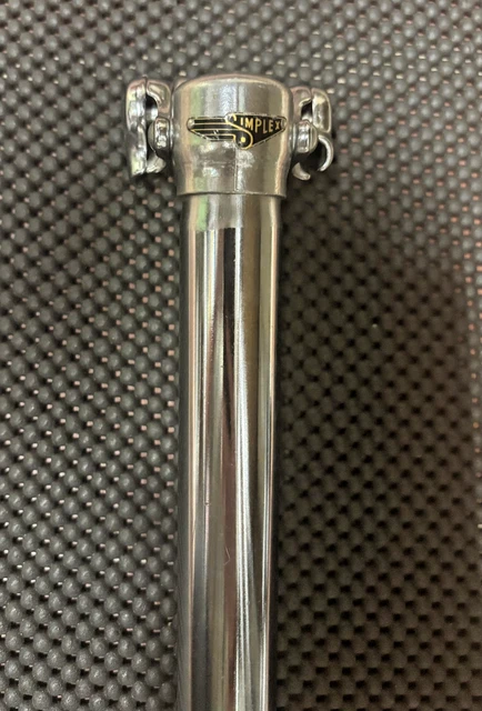 Tige De Selle Simplex Ancienne - Diamètre 26,4 Mm - Vélo Vintage