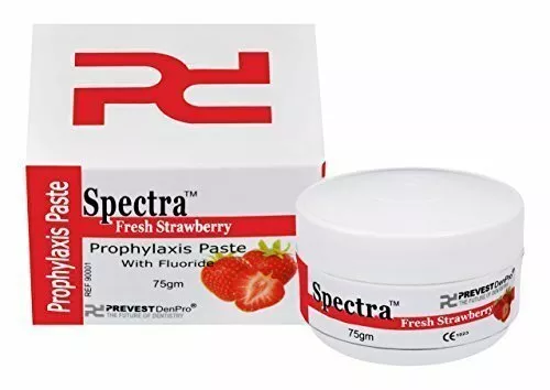 Prevest Denpro Spectra Strawberry PROPHY PASTE WITH FLUORIDE USA Free Shipping.