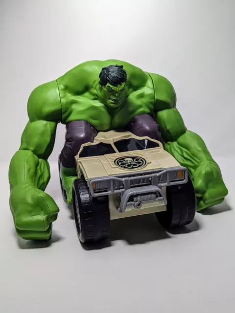 Marvel Avengers Remote Control Hulk Smash Car Toy Jakks Pacific 2015 No Remote