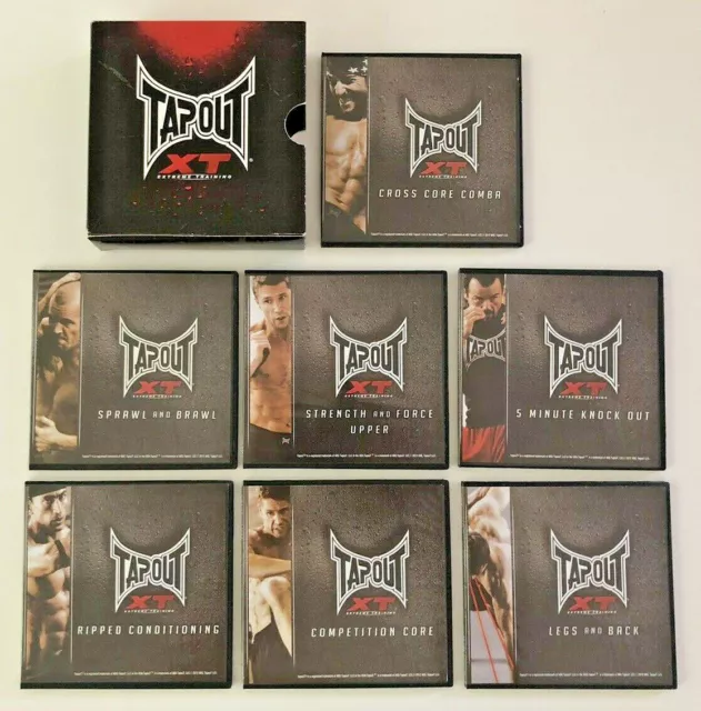 TAPOUT XT Extreme Training 14 x DVDs Fitness Gym Yoga Exercise Programs