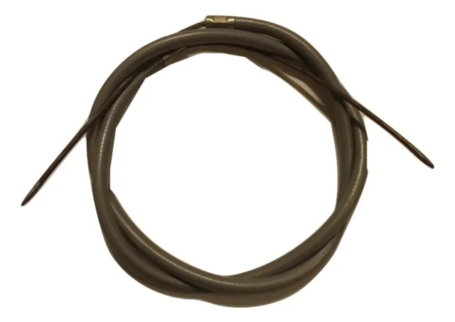 ukscooters LAMBRETTA FOOT BRAKE CABLE REAR BRAKE CABLE INNER OUTER BACK GREY NEW