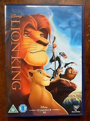 The Lion King DVD 1994 Walt Disney's 32nd Animated Movie Classic