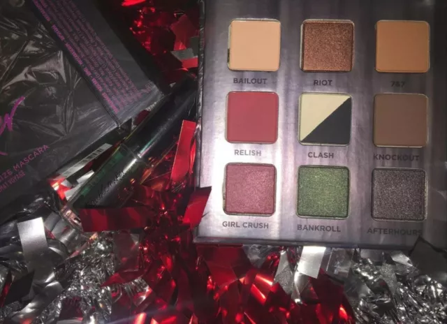 Weihnachtsverkauf Urban Decay Trouble Maker Lidschatten Palette & Reisegröße Mascara