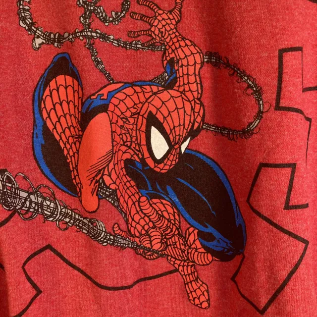 Marvel: Amazing Spider-Man, Red Graphic T-Shirt Size XL 3