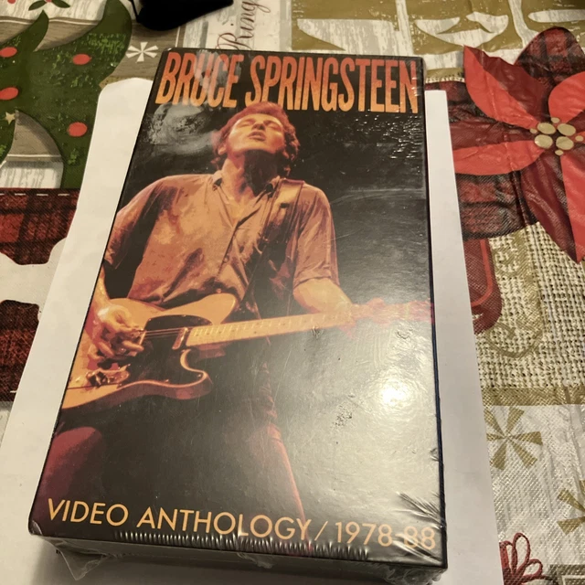 BRUCE SPRINGSTEEN VIDEO Anthology 1978-1988 (VHS 1989) Born To Run Mint ...