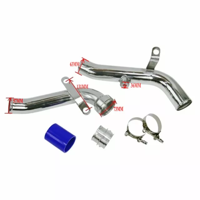 OE-R Aluminium! Turbocharger Intercooler Pipe 1K0145840AF 1K0145770AH, A3 2.0TSI