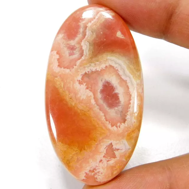 Handmade 100% Natural RED Rhodochrosite Oval Cabochon 98.00Cts. Loose Gemstone