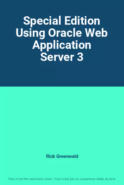 Special Edition Using Oracle Web Application Server 3