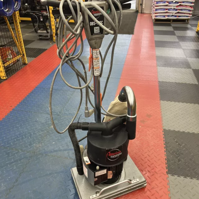 American Sander Used Clarke OBS-18DC Orbital Square Buff Floor Sander Polish