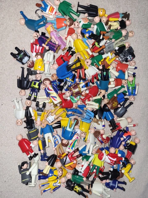 PLAYMOBIL LOT DE 15 figurines personnages , femmes , Hommes , Enfants