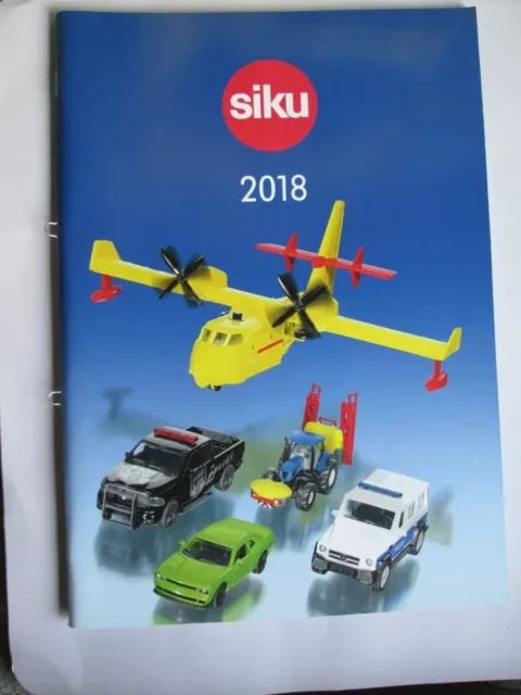 Siku  Händlerkatalog    2018   DIN A 4     sehr selten