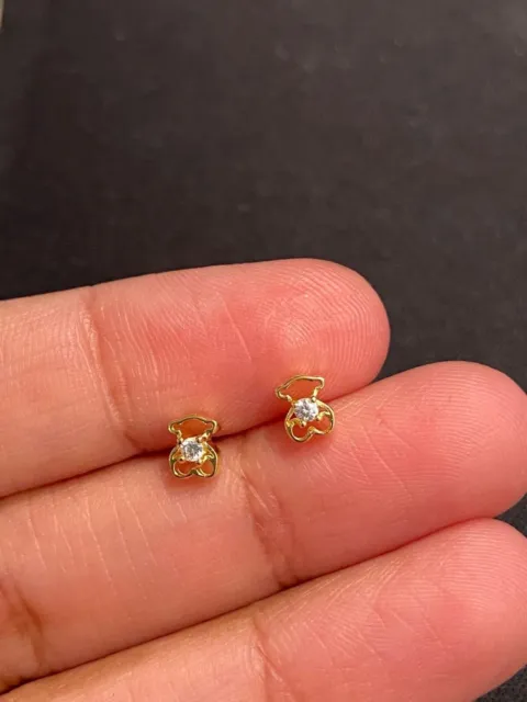 BABY TOUS EARRINGS with diamonds $65.00 - PicClick