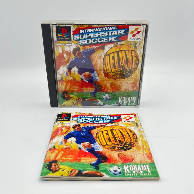 International Superstar Soccer (ISS Pro) Sur Sony PS1 - Jeu PAL Complet, Occasion