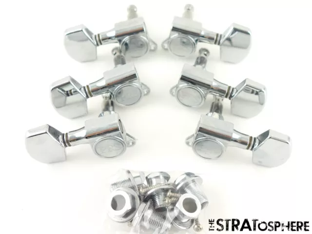 6 PRS SE Custom 24-08 TUNERS TUNING PEGS PRS Designed Guitar Parts Nickel