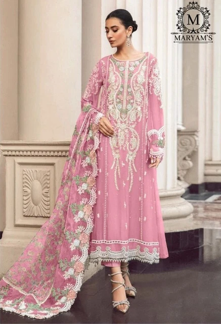 Abito Da Sposa Salwar Kameez Bollywood Pronto All'Uso Indiano