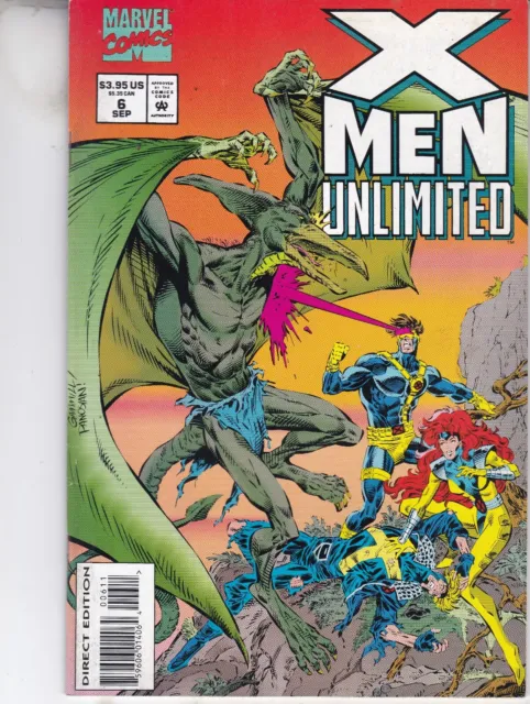 Marvel Comics X-Men Unlimited Vol. 1 #6 Sept 1994 Fast P&P Same Day Dispatch