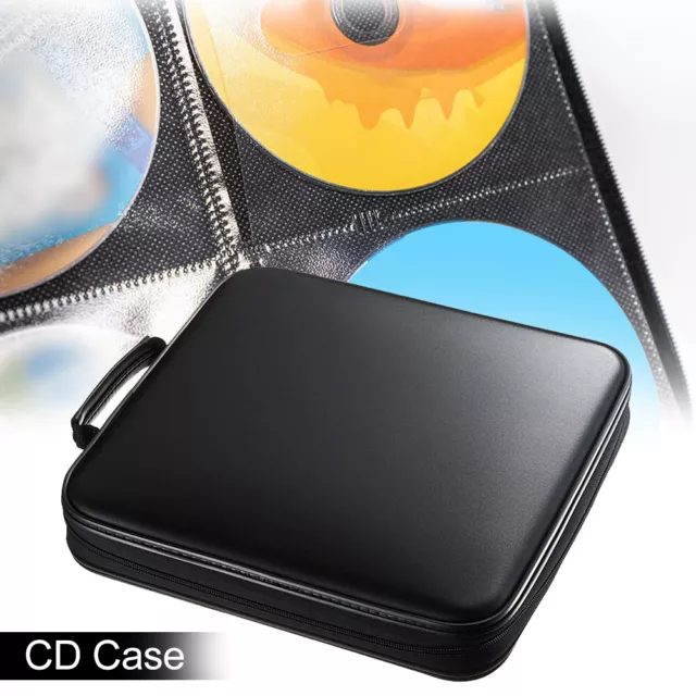 Capacity Protective Durable Hard Shell CD Case Storage Box DVD VCD Wallets