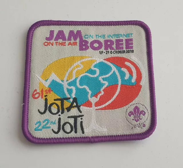 2018 Jamboree On The Air / Internet (JOTA / JOTI) Scout Badge