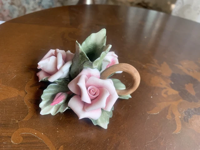 capodimonte Portacandela Fiori