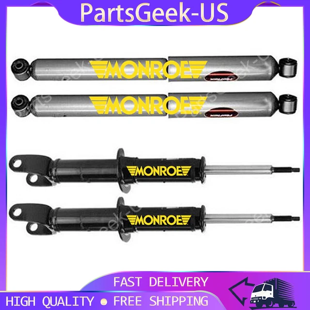 For 2005~2009 Dodge Dakota 4x Front Rear Monroe Shock Absorber Suspension Strut