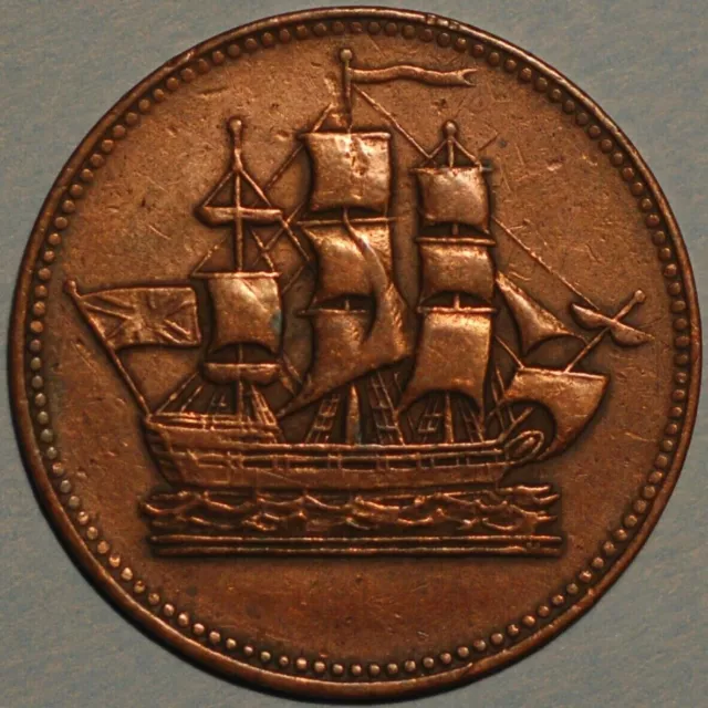 Canada Token Ships Colonies & Commerce