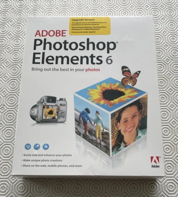 PHOTOSHOP ELEMENTS by Adobe | Software | Sealed NEW 🔥