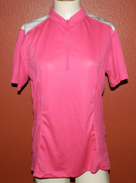 New Women's Pink Canari Cycling Jersey Large