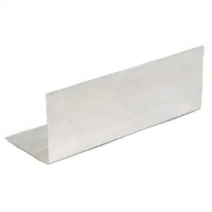 Paquete de 100 - Tejas intermitentes preprebentadas de aluminio, 2,5 x 2,5 x 7 pulgadas. -68707