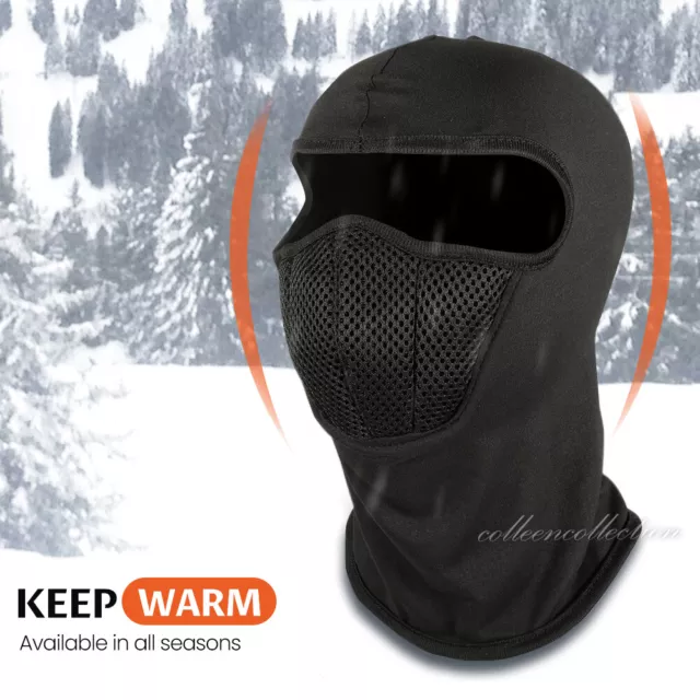 Ski Motorcycle Cycling Balaclava Full Face Mask Scarf Windproof Outdoor Winter 3