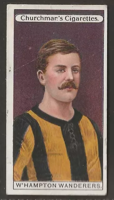 Churchman-Fussballclub Farben 1909-#23- Wölfe Wolverhampton Wanderers