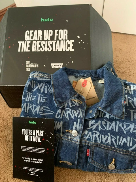 LIMITED EDITION HANDMAID'S Tale & Levi's Denim Jacket: #13 of 2,020 made!  Medium $ - PicClick