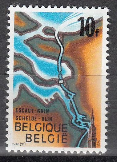 Belgique / Belgien Nr. 1832** Eröffnung des Schelde-Rhein Kanals