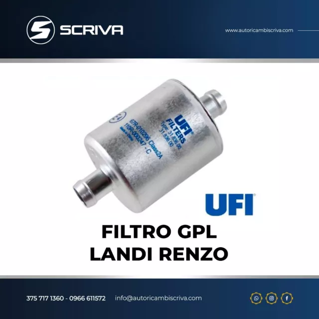 Filtro Impianto Gpl Landi Renzo Ufi 31.836.00 67R010296