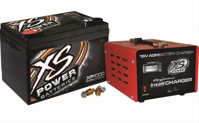 XS Power XP1000CK2 XP1000 Battery and Charger Combo