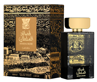 eau de parfum Lattafa Qasaed Al Sultan para unisex 100 ml ENVÍO GRATUITO